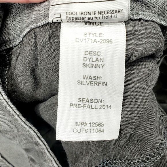 Vince | Tuxedo Stripe Silverfin Wash Dylan Jeans - Picture 3 of 7